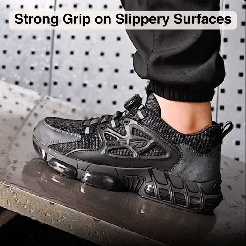 ShieldStep™ Orthopedic Steel Toe Shoes